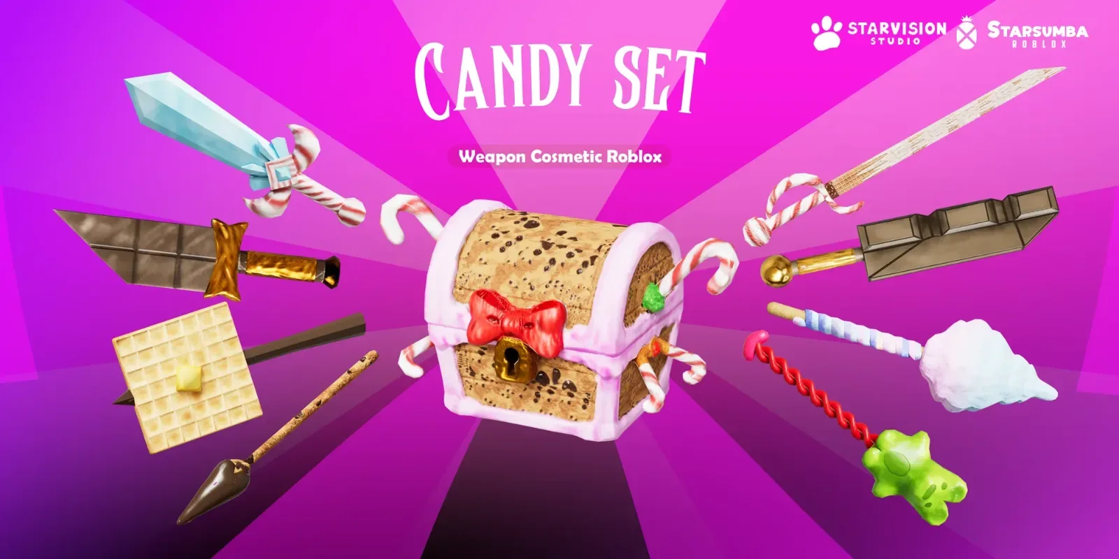 Candy Set Game Asset preview
