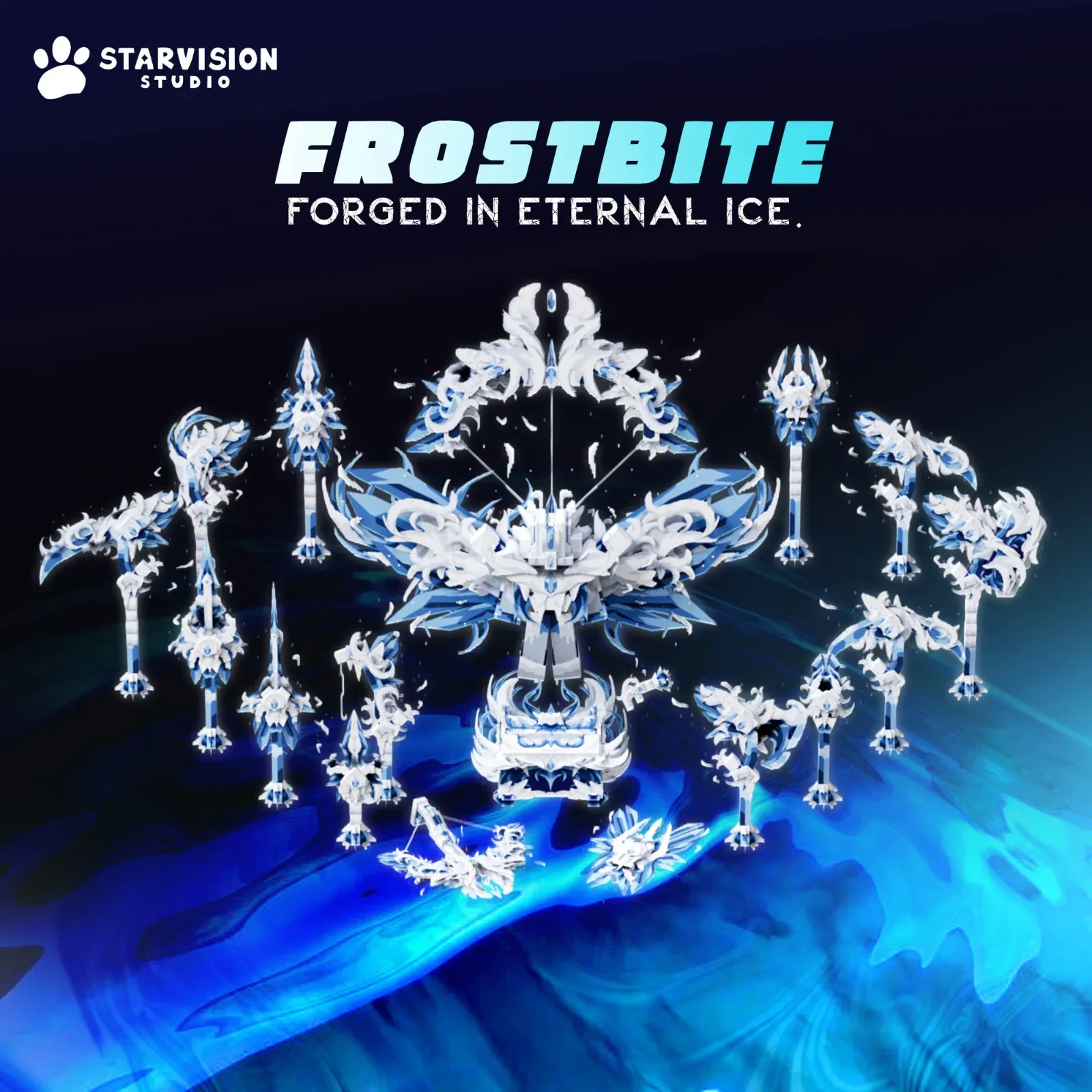 Frostbite Game Asset preview