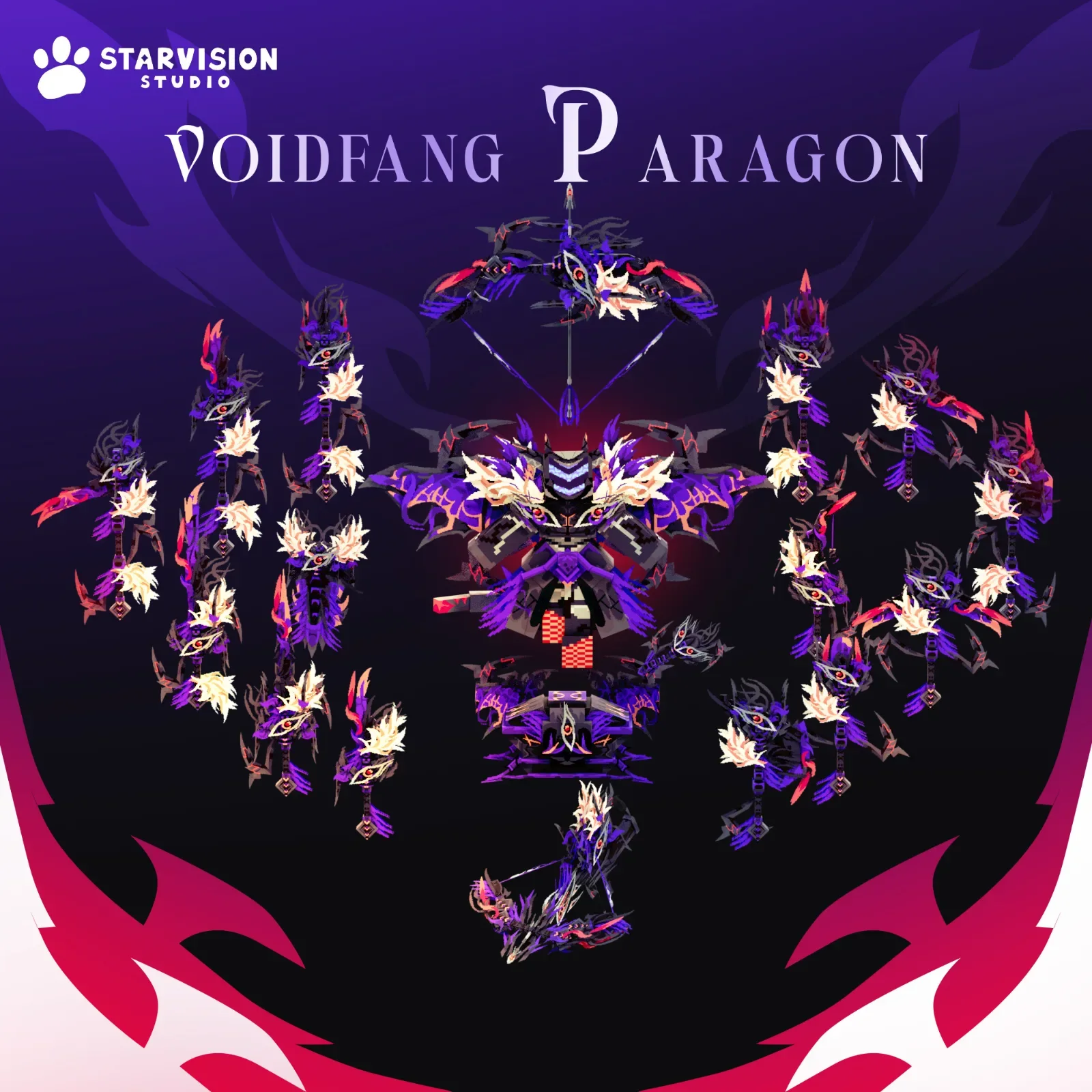 Voidfang Paragon Game Asset preview