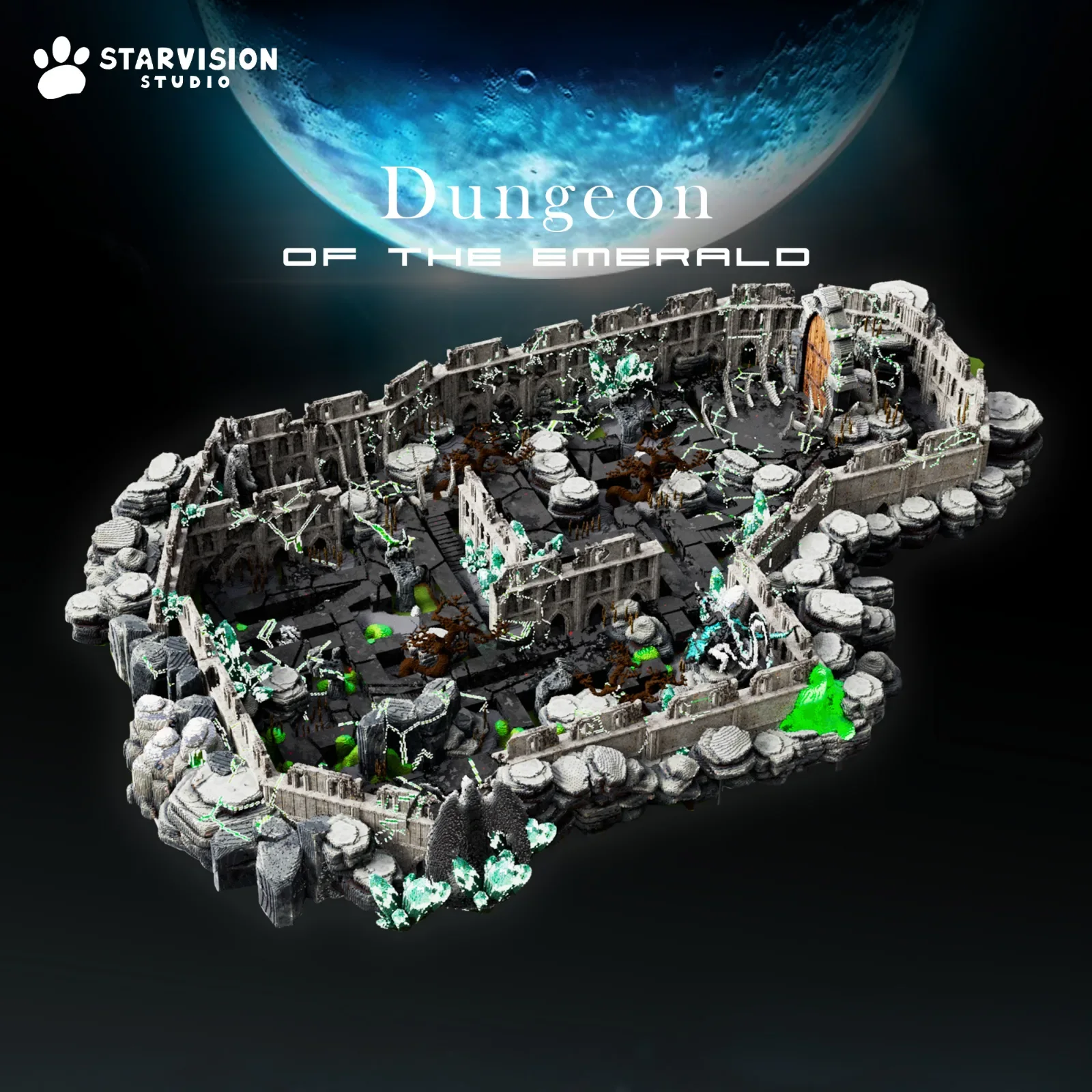 Dungeon of the Emerald Blight Game Asset preview