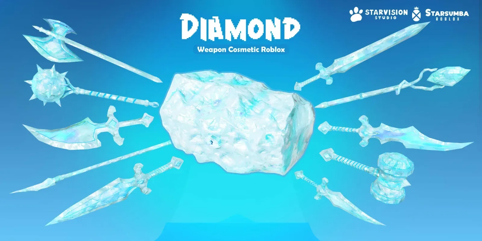 Diamond Set Game Asset preview