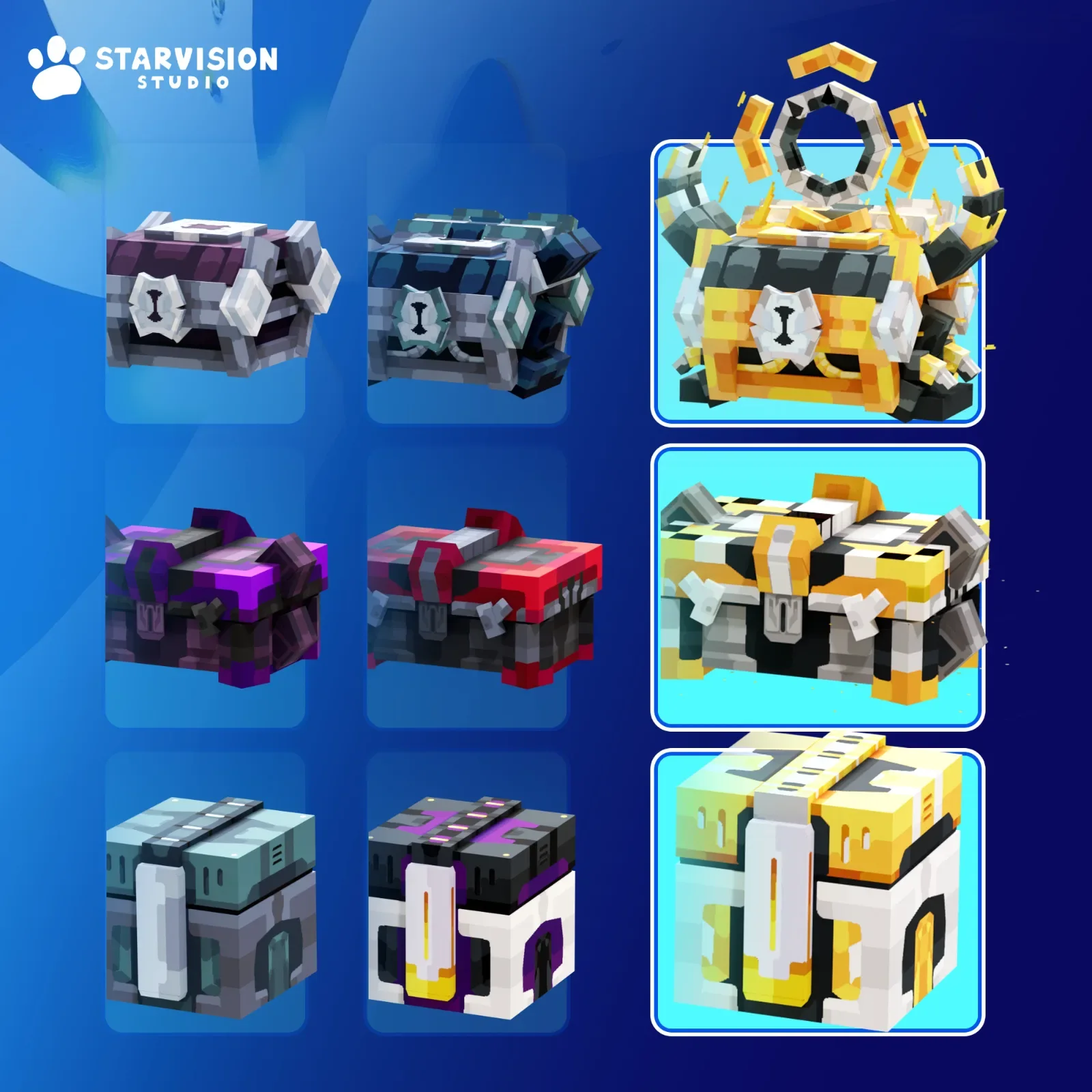 Cheat God Chest Pack Game Asset preview