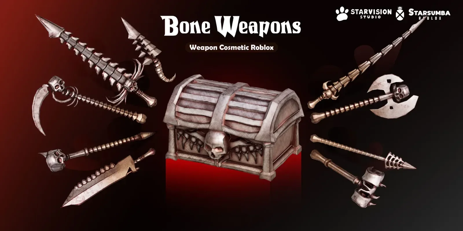 Bone Set Game Asset preview