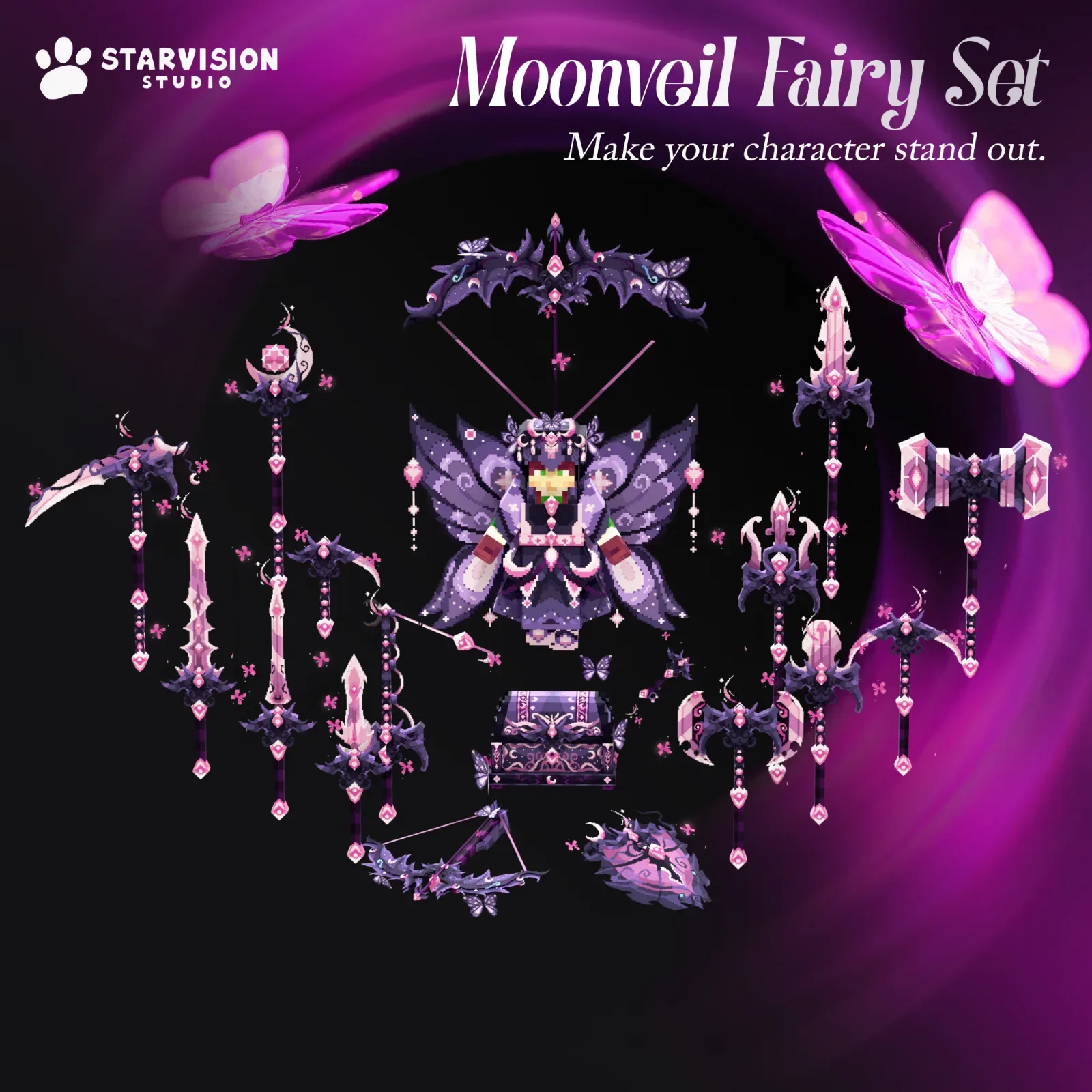 Moonveil Fairy Set preview