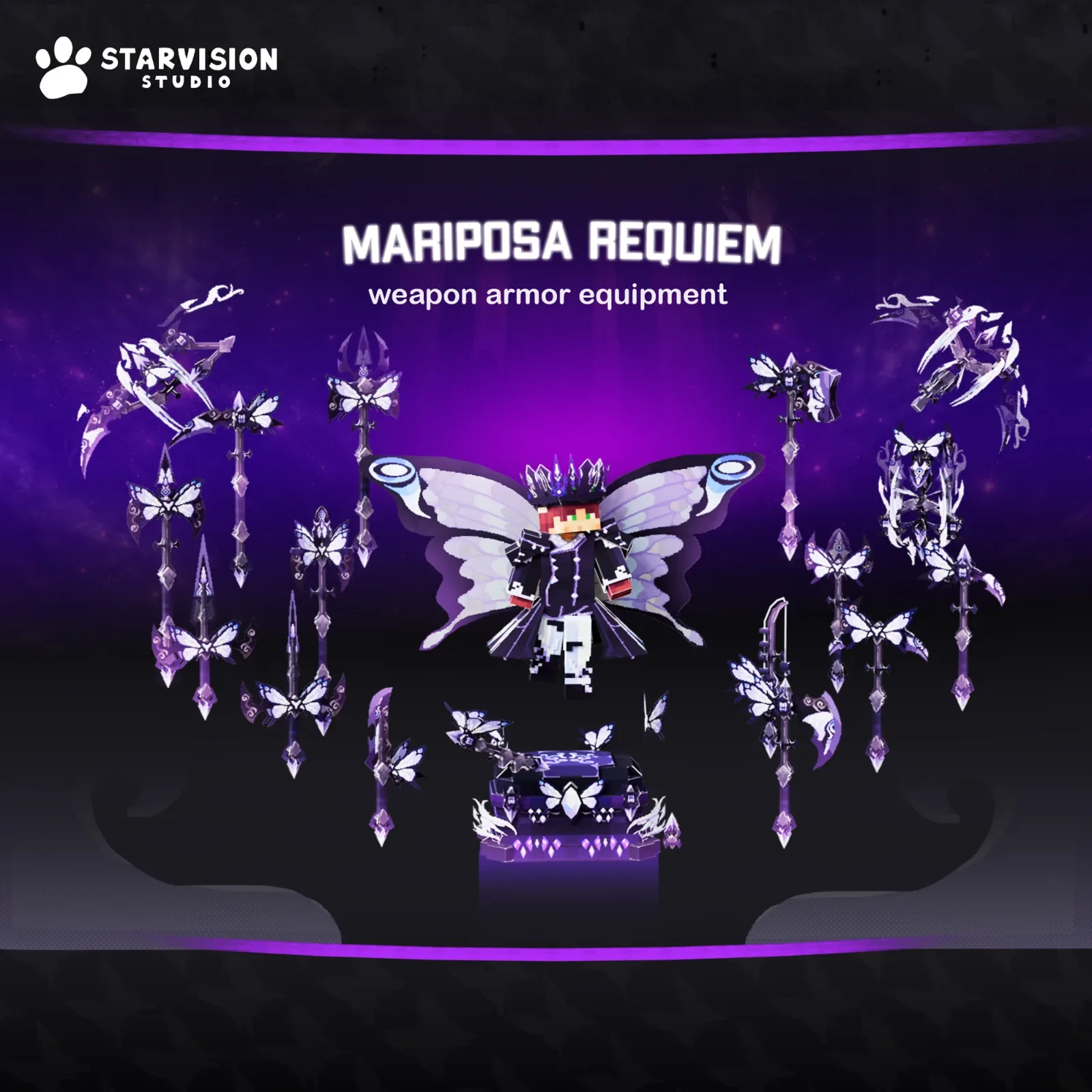 Mariposa Requiem Game Asset preview