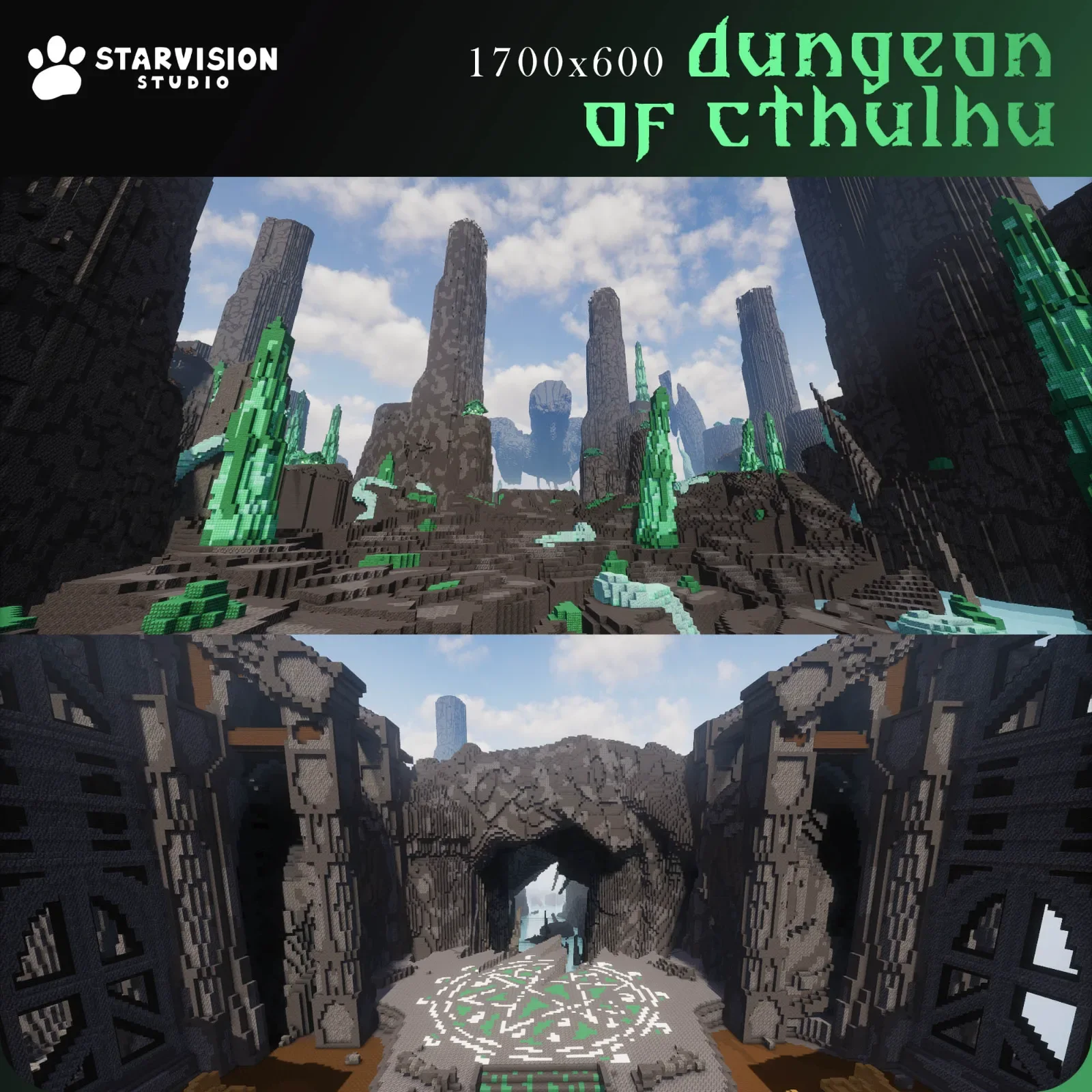 Dungeon of Cthulhu (1700×600) Game Asset preview