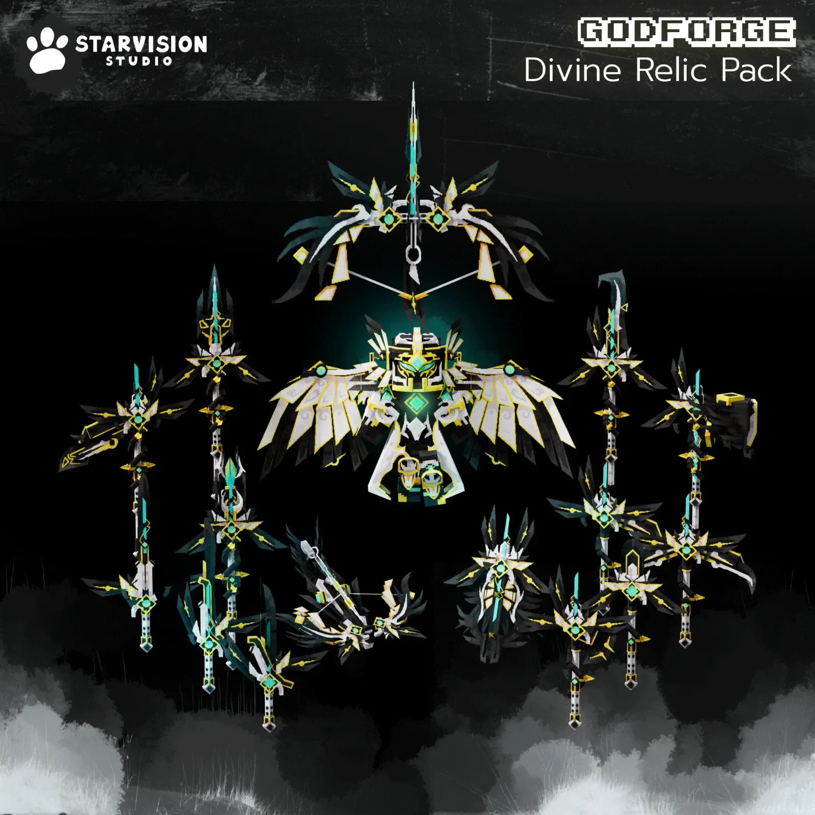 GODFORGE Divine Relic Pack Game Asset preview