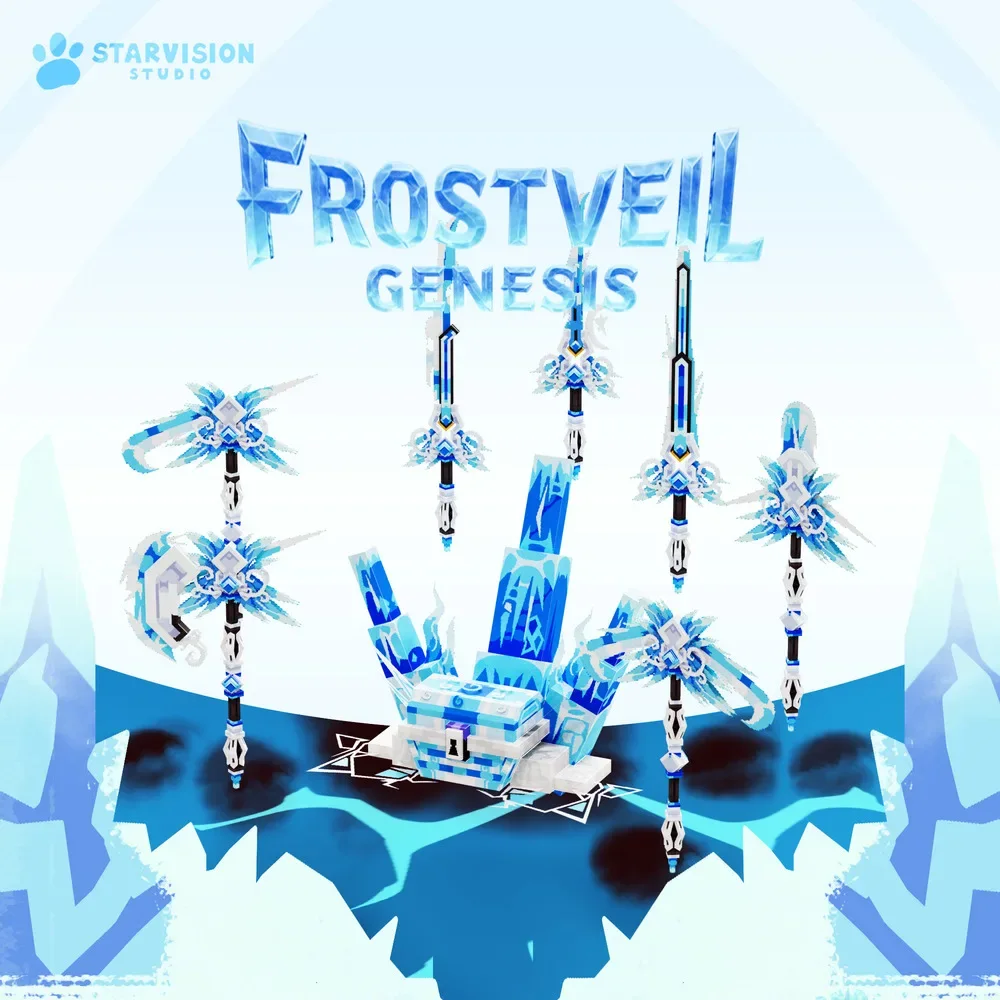 Frostveil Genesis Game Asset preview