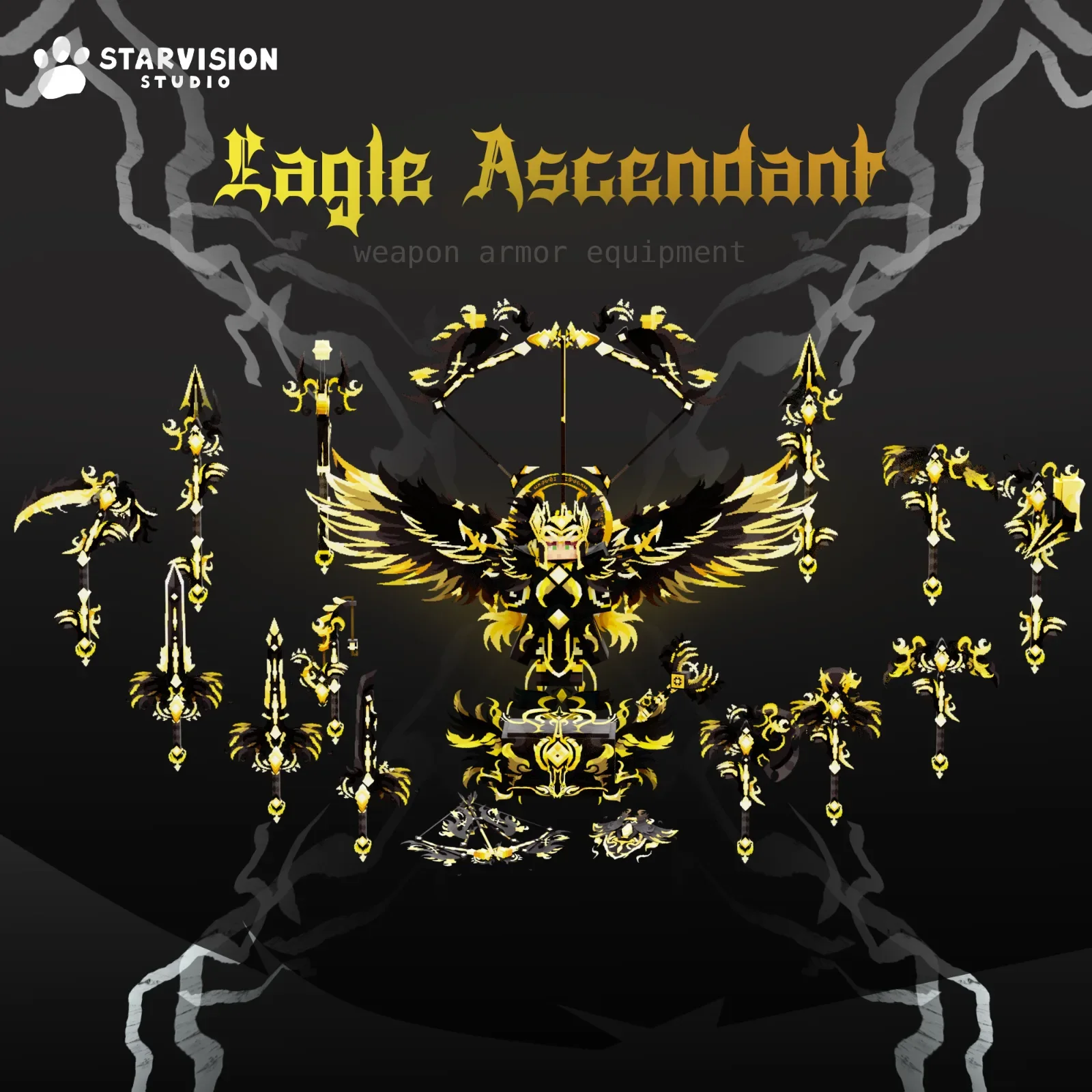 Eagle Ascendant Game Asset preview