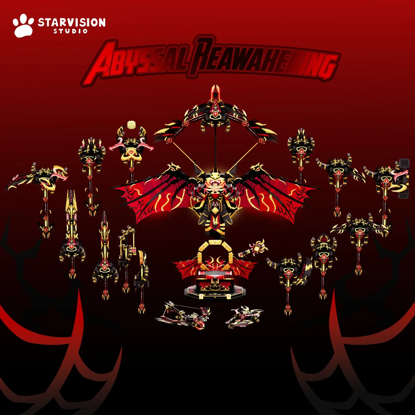 Abyssal Reawakening Game Asset preview